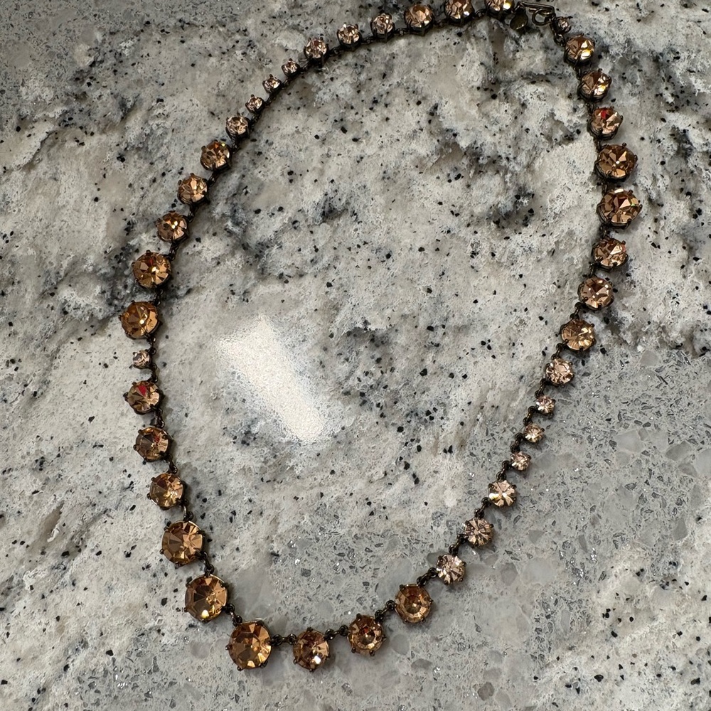 J. Crew Crystal Necklace